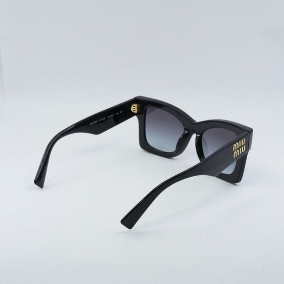 Miu Miu Black Gradient Cat-Eye Sunglasses